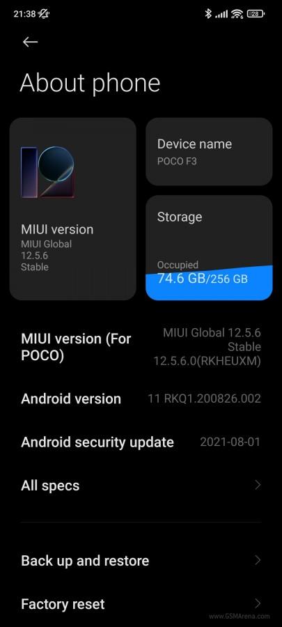 Улучшенная MIUI 12.5 вышла для европейского Poco F3, фото 2