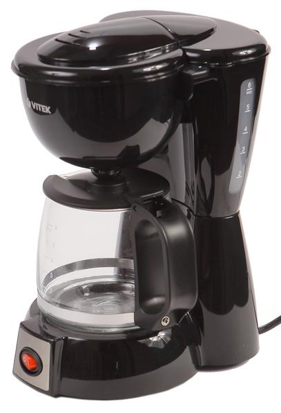 Капельная кофеварка Vitek VT-1521 BK:, фото 1