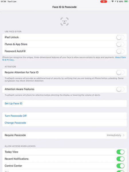 Наличие системы Face ID в новом iPad подтверждено