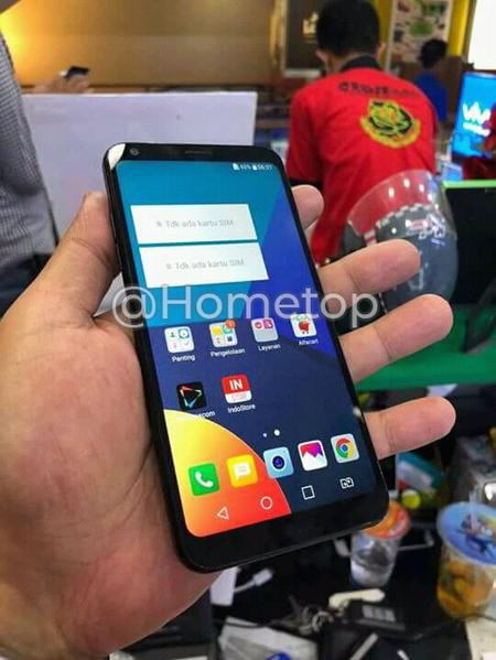 Смартфон LG Q9 показался на живой фотографии, фото 1