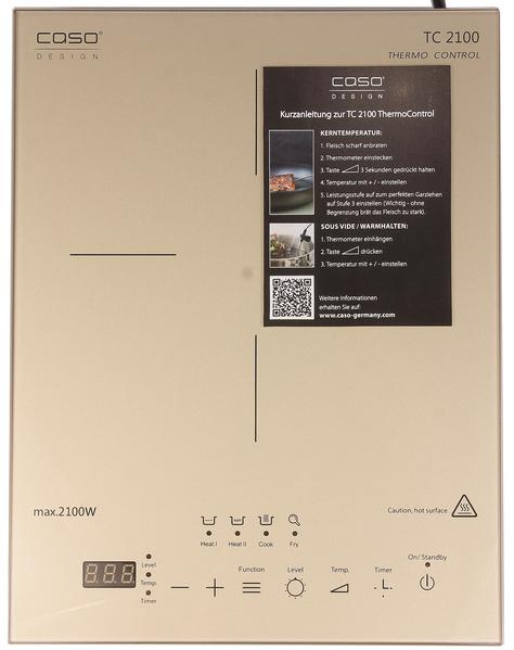 Индукционная варочная панель Caso TC 2100 Thermo Control, фото 7