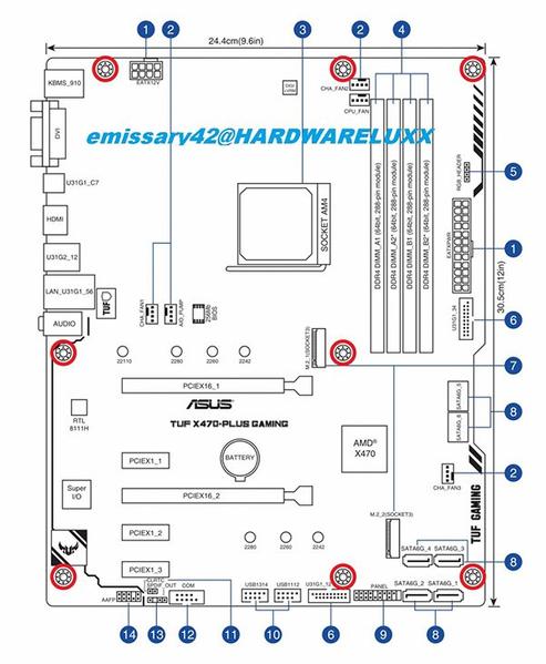 Asus TUF X470-Plus Gaming
