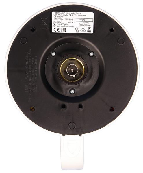 Чайник Bosch TWK1201N с цельнометаллической колбой:, фото 6