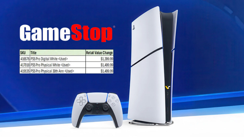 GameStop будет продавать PS5 Pro за 1400-1500 долларов, и это подержанные консоли