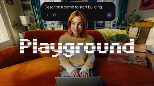 Достаточно одной идеи: Google запустила Playground для создания игр с помощью ИИ
