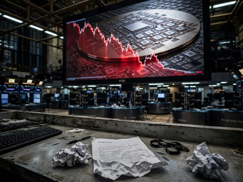 Государство потеряло $12 миллиардов на акциях Intel из-за биржевого обвала