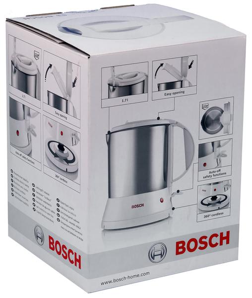 Чайник Bosch TWK1201N с цельнометаллической колбой:, фото 2