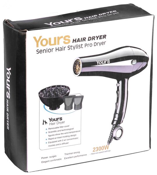 Фен для сушки и укладки волос Yours Hair Dryer:, фото 2