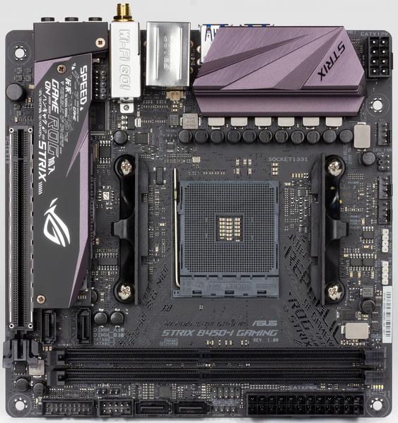 Материнская плата Asus ROG Strix B450-I Gaming:, фото 4