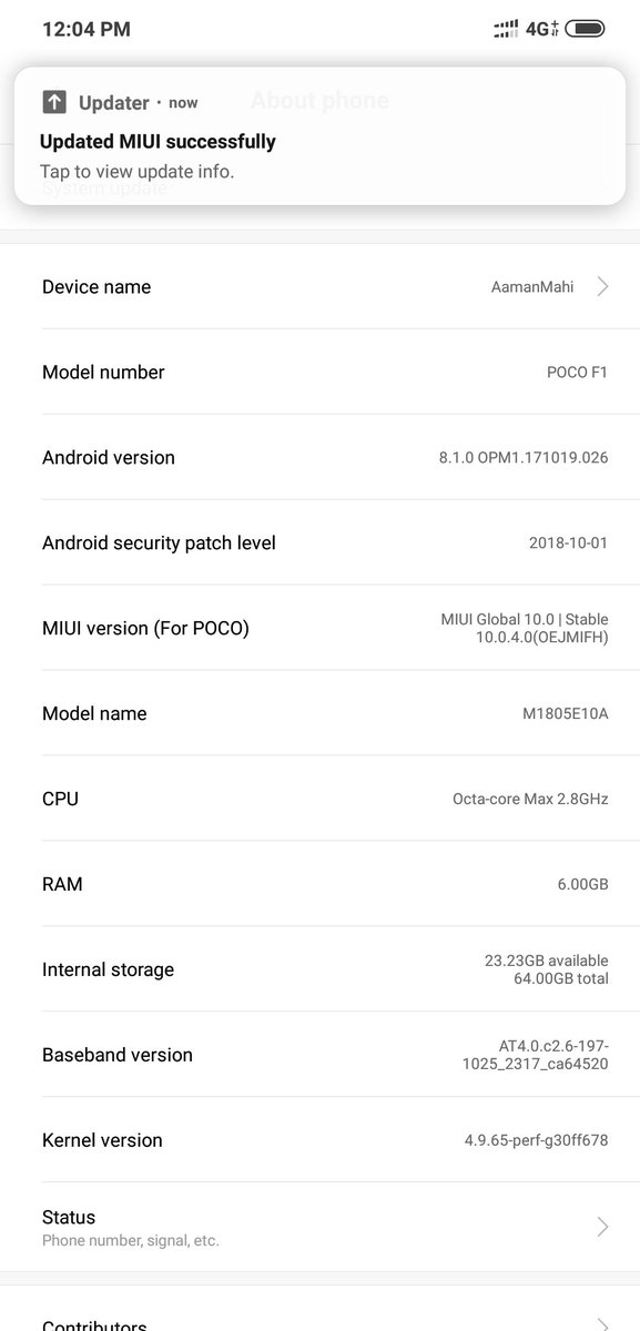 Дешевый флагман Xiaomi Pocophone F1 получил стабильную версию MIUI 10, фото 2