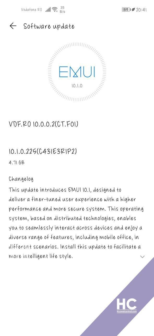 Huawei Nova 5T получил большое обновление EMUI 10.1 с многочисленными новыми функциями в Европе, фото 2