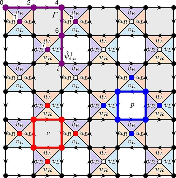 Двумерная спиновая модель на решётке 7 × 7 с открытыми граничными условиями. Источник: Nature (2025). DOI: 10.1038/s41586-024