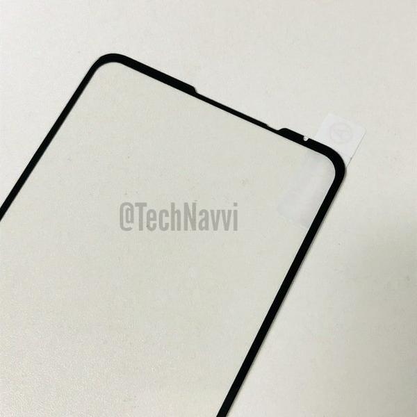 Защитное стекло Xiaomi Mi Mix 3 подтверждает наличие боковых рамок экрана