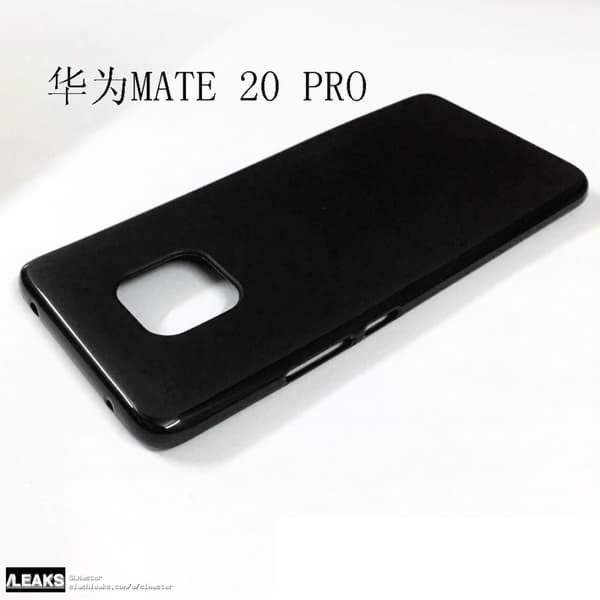 Живые фото чехлов флагманского камерофона Huawei Mate 20 Pro подтверждают