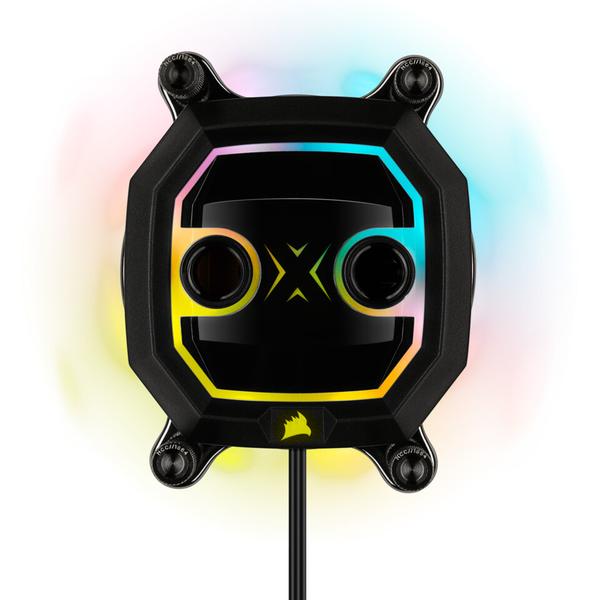 Процессорный водоблок Corsair Hydro XC5 RGB получен путем упрощения и удешевления модели Hydro XC7 RGB, фото 2