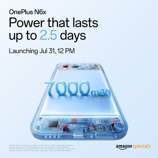 20 часов непрерывного просмотра видео и 5,5 дней прослушивания музыки. OnePlus N6x получит большую батарею