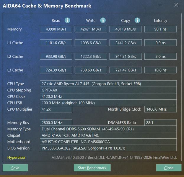 Деловой ноутбук Asus ExpertBook P5 G2 PM5606CGA с AMD Ryzen AI 7 445:, фото 21