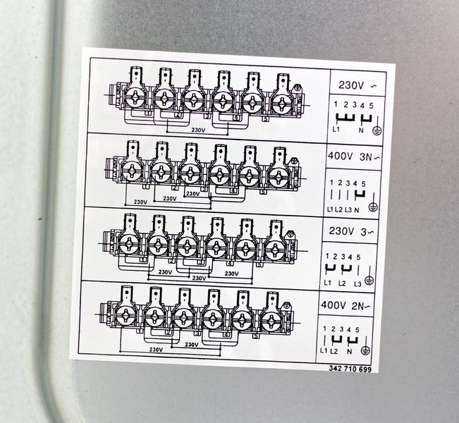 Плита электрическая отдельностоящая Electrolux EKC954908 W:, фото 15