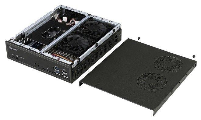 Базовый комплект Shuttle XPC Barebone DH310 рассчитан на процессоры Intel Coffee Lake