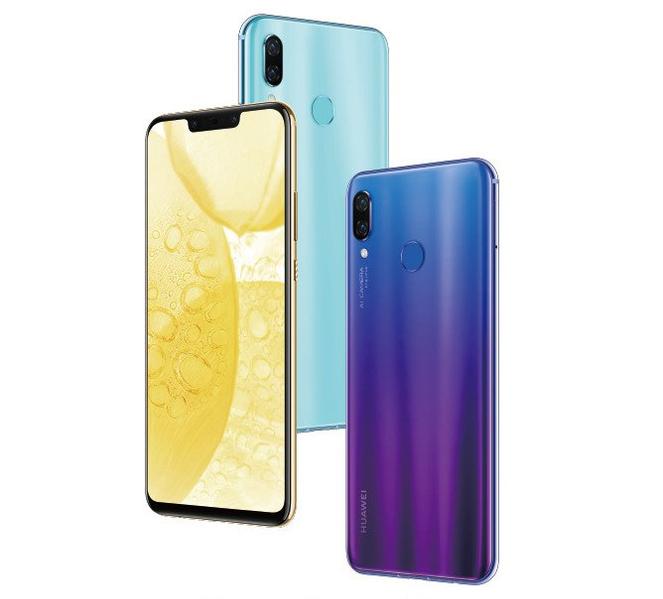 Смартфон Huawei Nova 3 с четырьмя камерами рассекречен производителем до анонса, фото 2