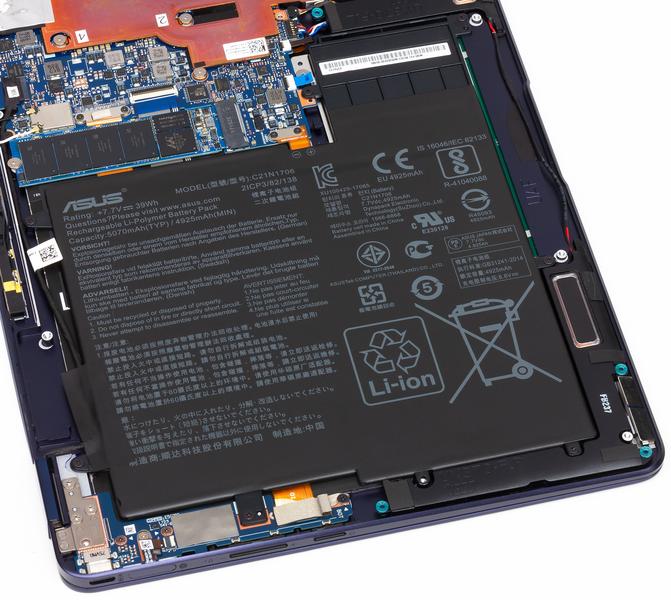 Имиджевый ноутбук-трансформер Asus ZenBook Flip S UX370UA:, фото 13