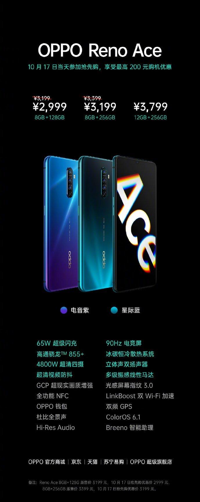 Snapdragon 855 Plus, 135 Гц, 65 Вт, 48 Мп, NFC, стереодинамики и 4000 мА·ч за $390. Новый флагман Oppo оказался не хуже и не дороже флагманов Xiaomi и Redmi, фото 5