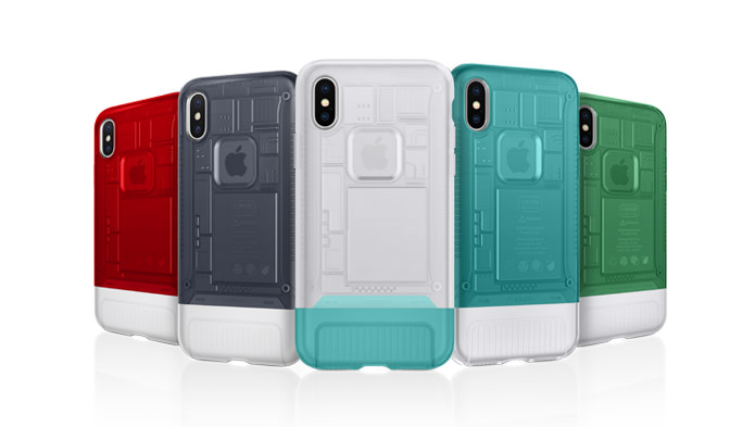 Новые чехлы Spigen для iPhone X выполнены в стиле iMac G3 и оригинального iPhone