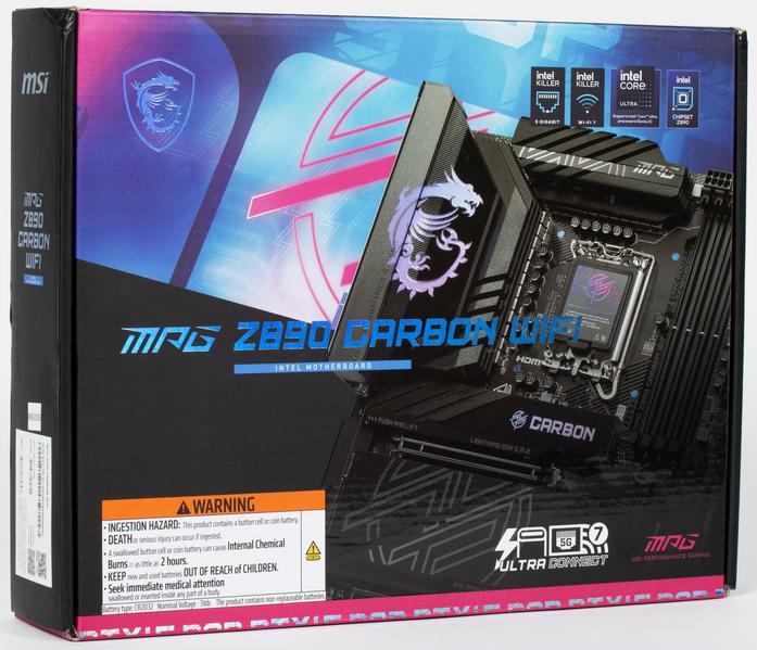 Обзор материнской платы MSI MPG Z890 Carbon WiFi на чипсете Intel Z890