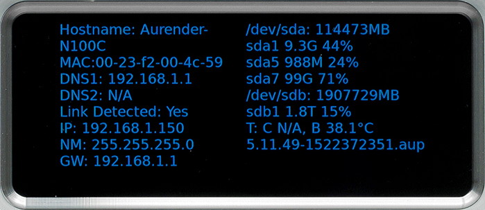 Сетевой аудиоплеер Aurender N100C с функциями сервера, фото 3