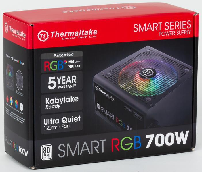Бюджетный блок питания Thermaltake Smart RGB 700W:, фото 2