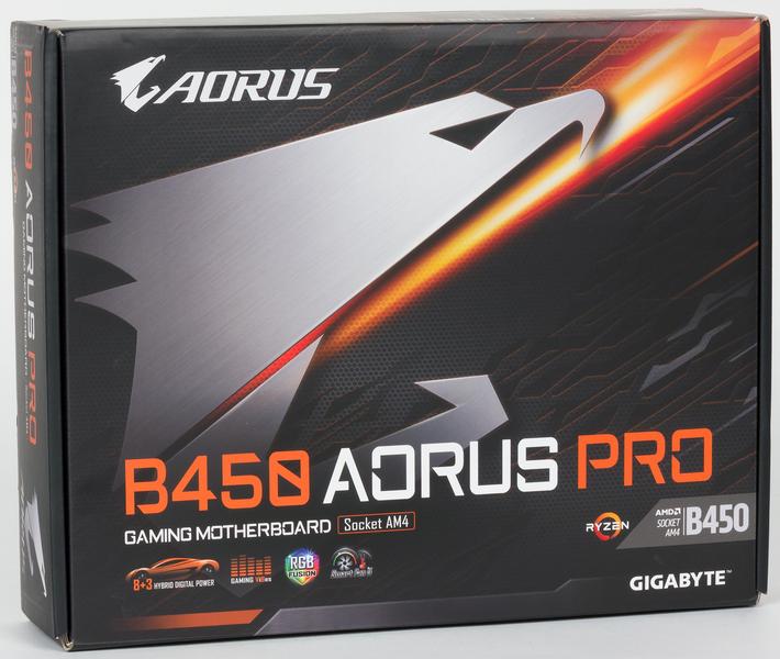 Материнская плата B450 Aorus Pro компании Gigabyte:, фото 2