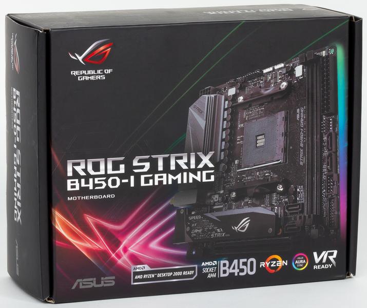 Материнская плата Asus ROG Strix B450-I Gaming:, фото 2