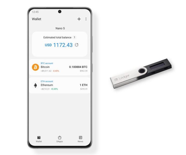 Samsung встроила в свои смартфоны поддержку аппаратных криптовалютных кошельков, фото 1