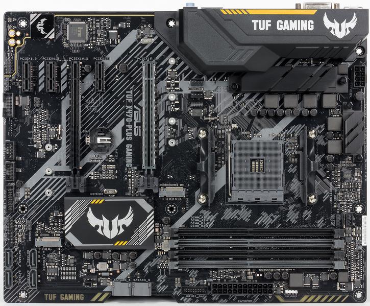Материнская плата Asus TUF X470-Plus Gaming на чипсете Х470 (AMD AM4):, фото 2