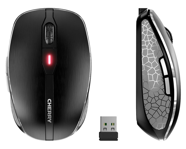 Беспроводная мышь Cherry MW 8 Advanced использует два способа подключения