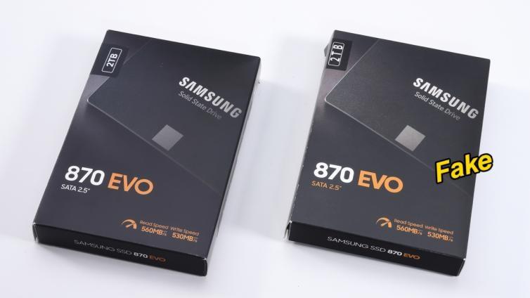 Поддельные Samsung 870 EVO научились обманывать Windows: SSD на 2 ТБ на самом деле вмещает всего 120 ГБ
