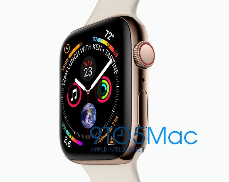 В сеть утекло официальное изображение новых смарт-часов Apple Watch, фото 1