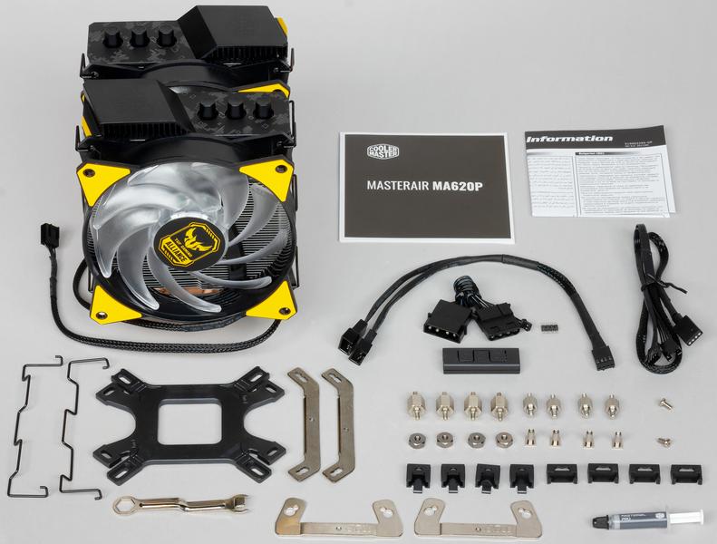 Процессорный охладитель Cooler Master MasterAir MA620P TUF Gaming Edition:, фото 9