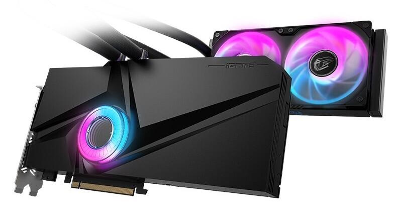 Видеокарта Colorful iGame GeForce RTX 3090 Neptune OC-V оснащена системой жидкостного охлаждения, фото 1