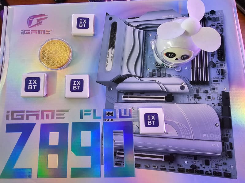 Обзор материнской платы Colorful iGame Z890 Flow V20 на чипсете