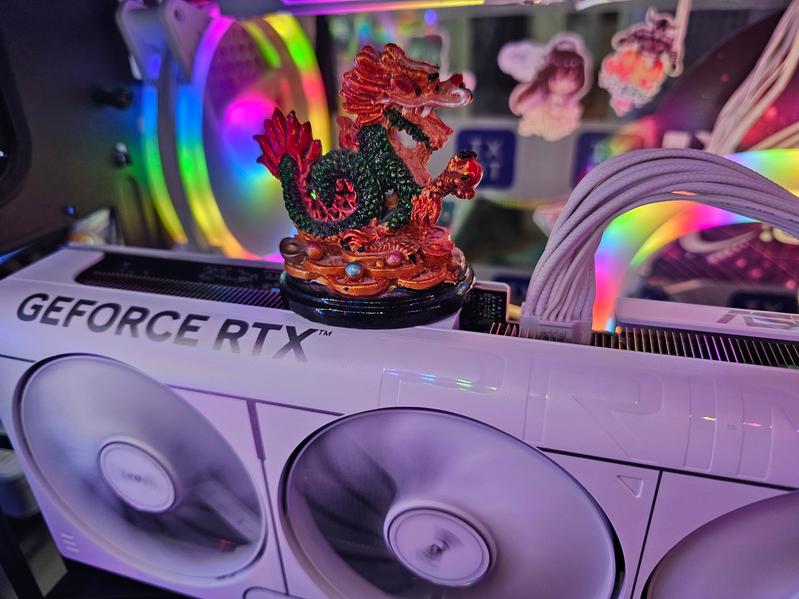 Видеокарта Asus Prime GeForce RTX 5070 OC White (12 ГБ):, фото 1