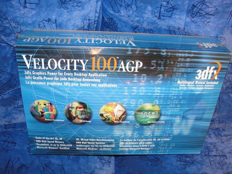 3dfx Velocity 100 c 8 МБ SGRAM — retail