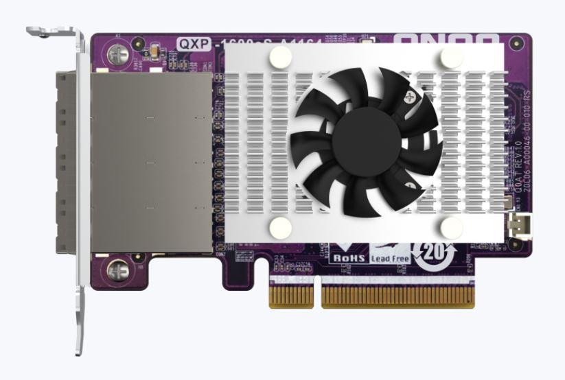 Карта расширения Qnap QXP-1600eS-A1164 обеспечивает подключение до 16 накопителей с интерфейсом SATA 6 Гбит/с, фото 2