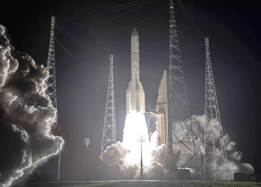 Фото: ESA / CNES / Arianespace / ArianeGroup / Optique Video du CSG - S. Martin