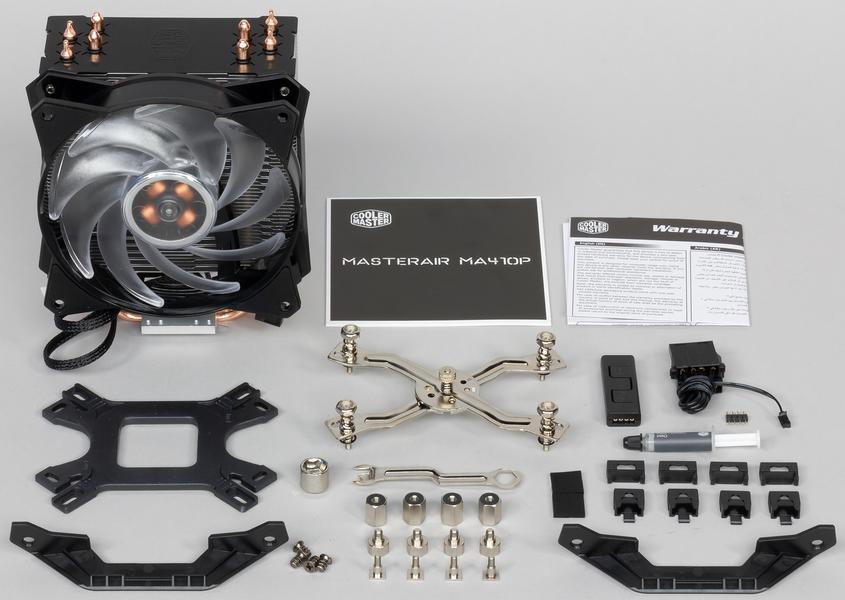 Процессорный охладитель Cooler Master MasterAir MA410P:, фото 10