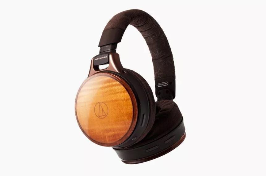 В комплект к гитаре: Audio Technica представила деревянные беспроводные наушники, фото 1