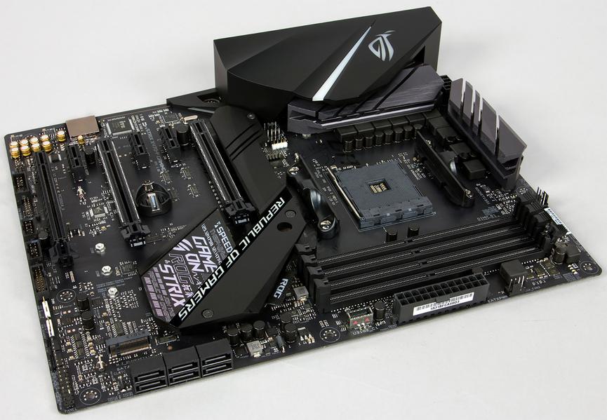 Материнская плата Asus ROG Strix X470-F Gaming на чипсете Х470 (AMD AM4):, фото 9
