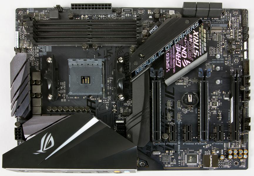 Материнская плата Asus ROG Strix X470-F Gaming на чипсете Х470 (AMD AM4):, фото 2