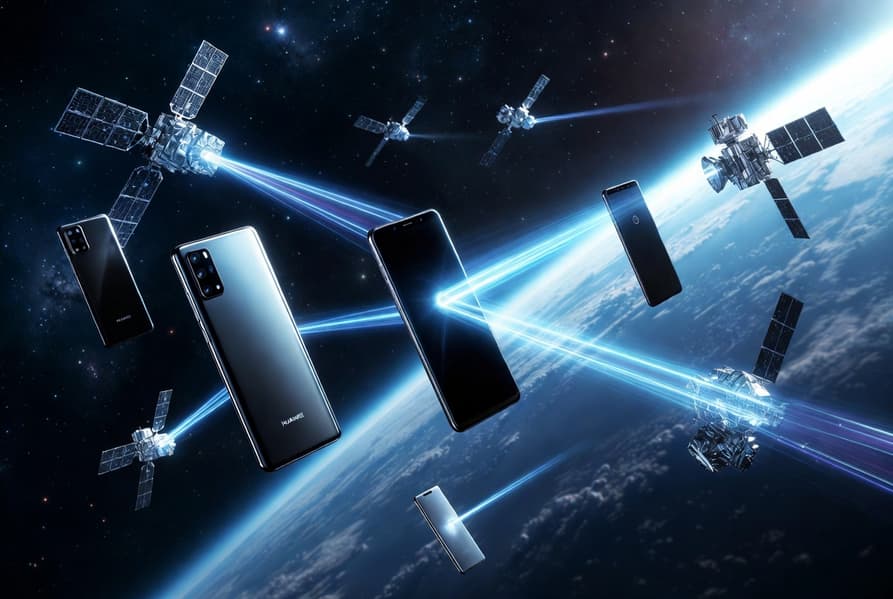 Прямо как у Маска и Starlink Mobile: прямая спутниковая связь для 47 моделей смартфонов Huawei, Honor и Xiaomi запущена в Китае для абонентов China Telecom