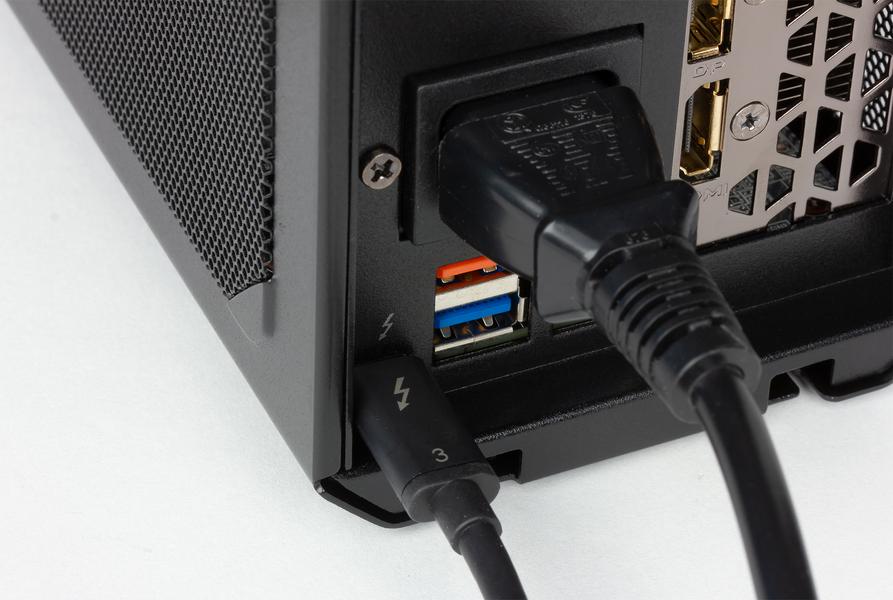 Внешняя видеокарта Gigabyte RX 580 Gaming Box с интерфейсом Thunderbolt 3:, фото 7